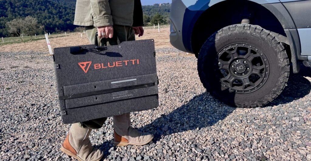 Bluetti’s Sora 500 solar panel is incredibly powerful for its size