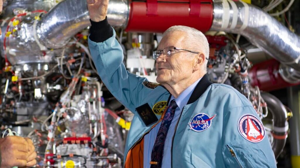 Artemis II broke Fred Haise's distance record, but he is happy to pass it on