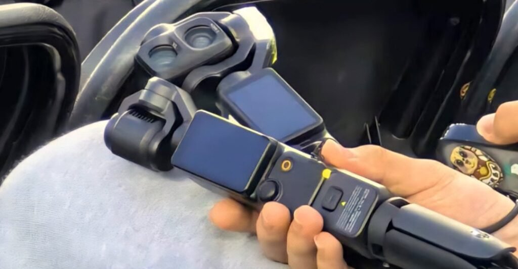 Leaked images reveal a dual-lens pro version of DJI’s next Osmo Pocket camera Leaked images reveal a dual-lens pro version of DJI’s next Osmo Pocket camera