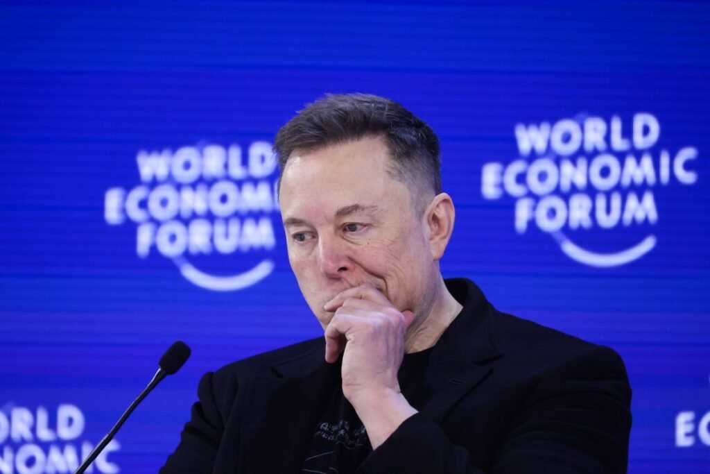Elon Musk has given up on solar power (on Earth) Elon Musk, chief executive officer of Tesla Inc., during the World Economic Forum (WEF) in Davos, Switzerland, on Thursday, Jan. 22, 2026.
