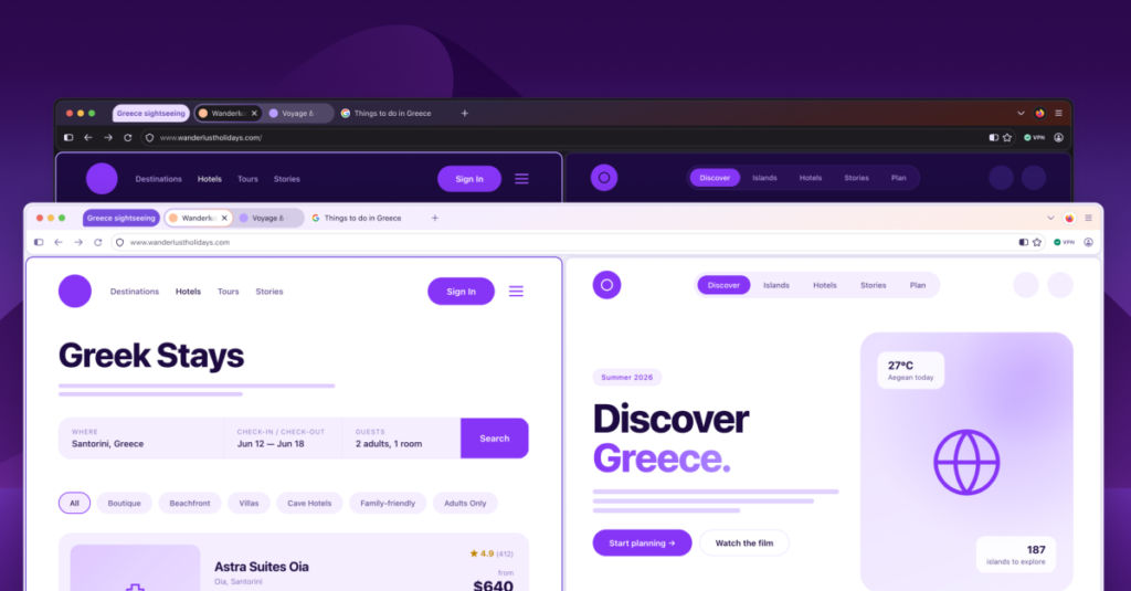 Firefox is working on a rounded redesign with easy-to-find controls for privacy and AI