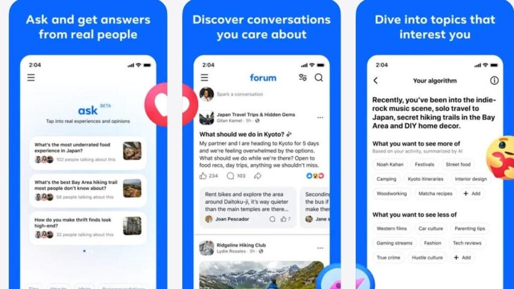 Forum Is Meta's Dedicated App for Bringing Your Facebook Groups Together in One Feed