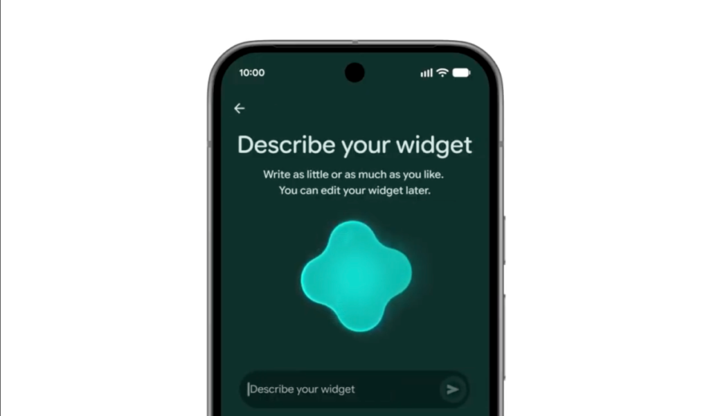 Google's 'Create My Widget' feature will let you vibe-code your own widgets