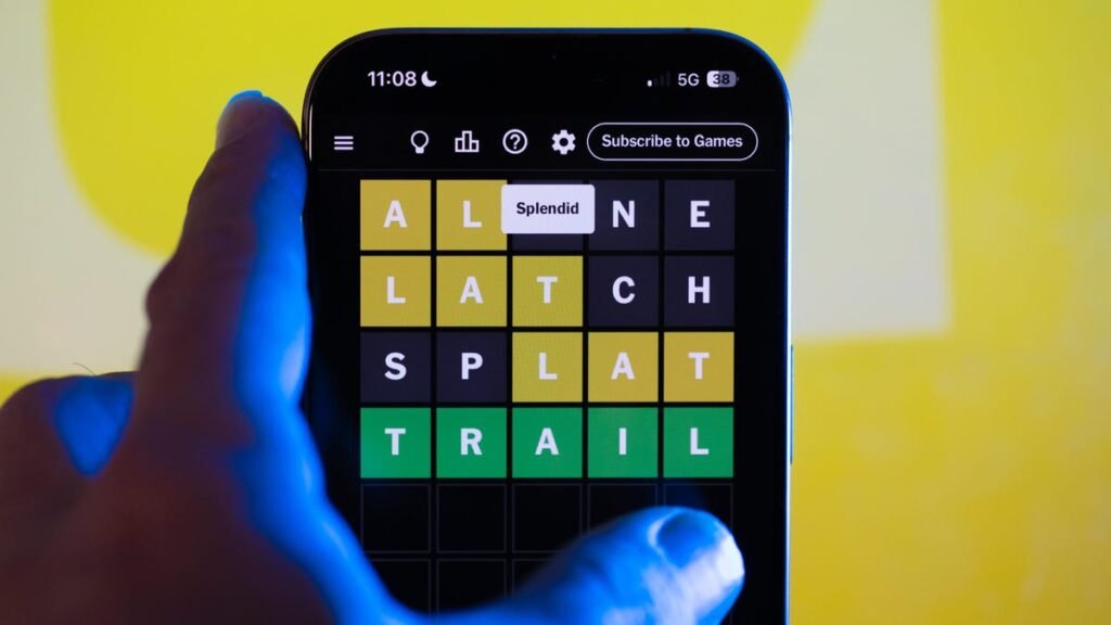 NYT Wordle puzzle games