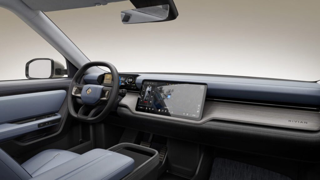 Rivian R2 inteiror