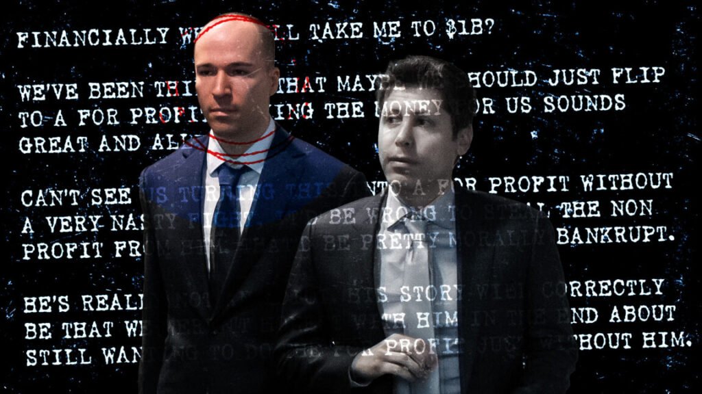 OpenAI president forced to read his personal diary entries to jury