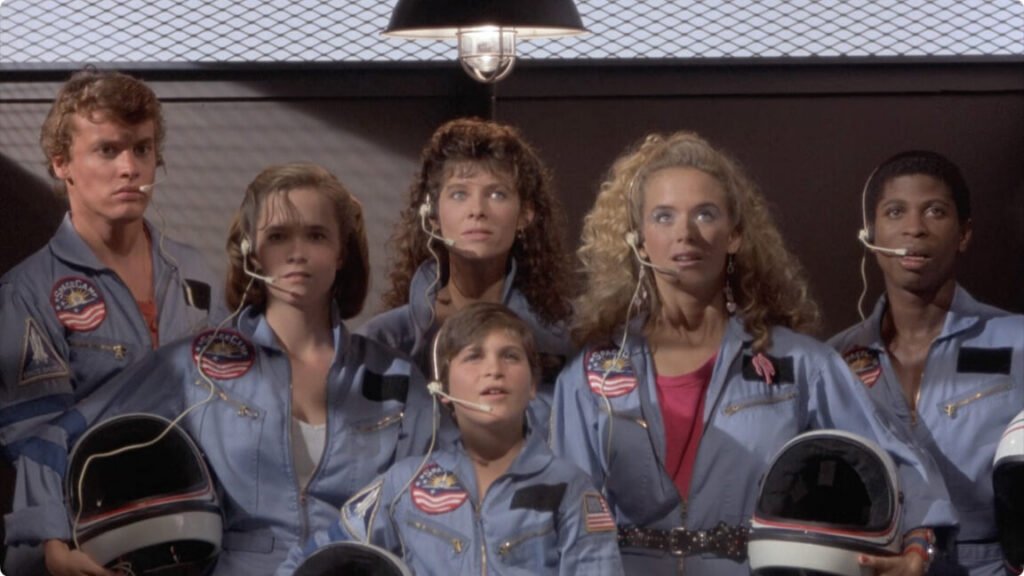 Reassessing 1986’s SpaceCamp – Ars Technica Still from SpaceCamp showing the cast about to board the shuttle