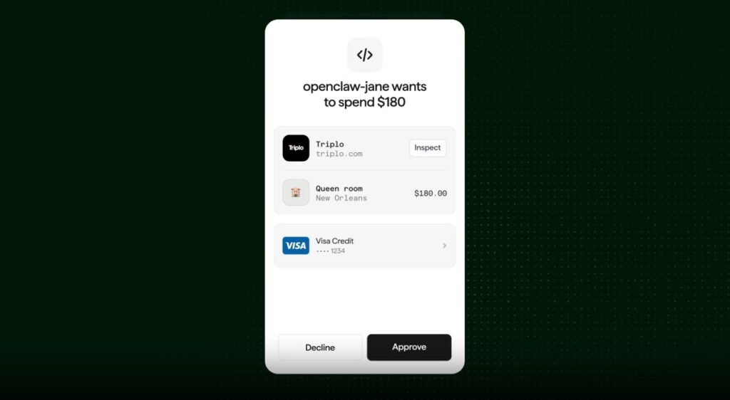 Stripe Link screen