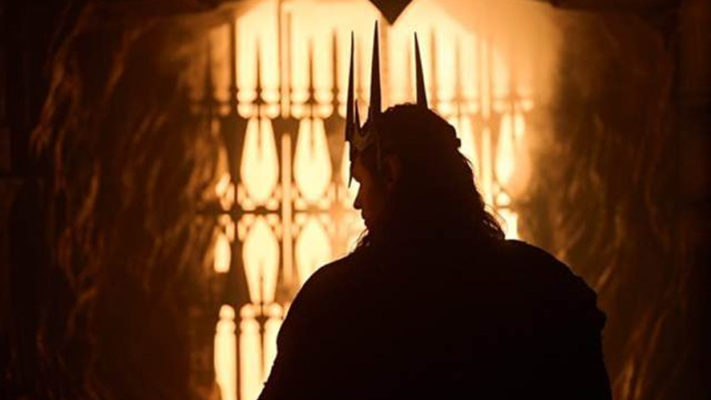 A photo of Sauron from Prime Video series The Rings of Power