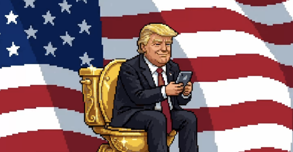 The funniest thing about the Trump arcade game is how good it is The funniest thing about the Trump arcade game is how good it is