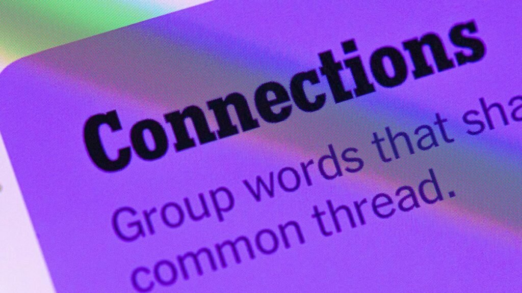Today’s NYT Connections Hints, Answers for May 23 #1077 NYT word games connections