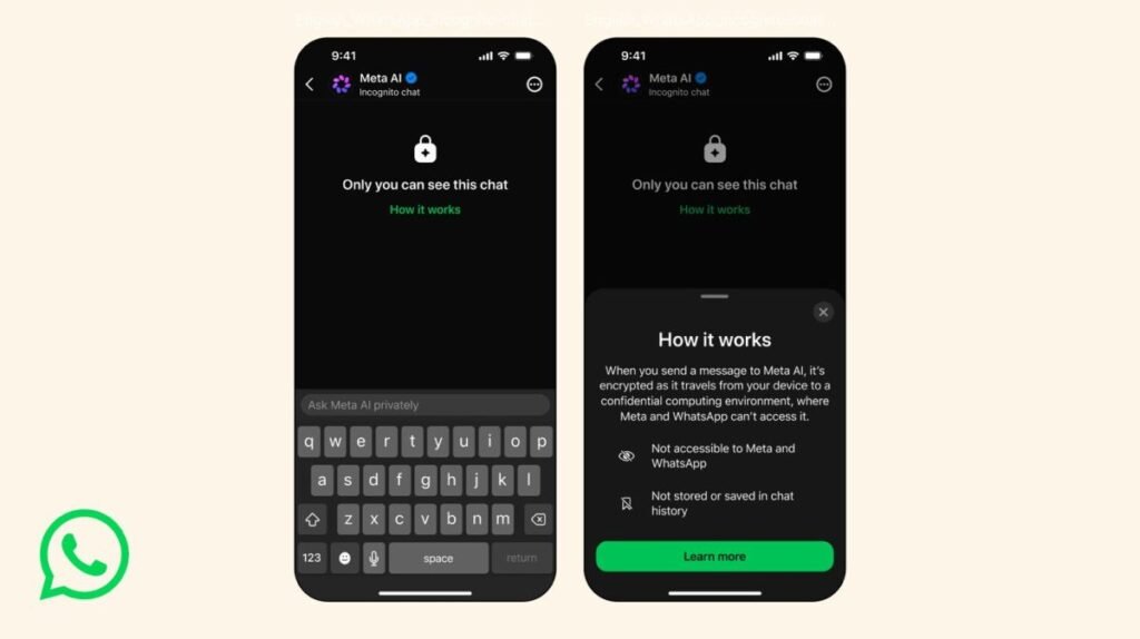WhatsApp adds an incognito mode in Meta AI chats WhatsApp adds an incognito mode in Meta AI chats