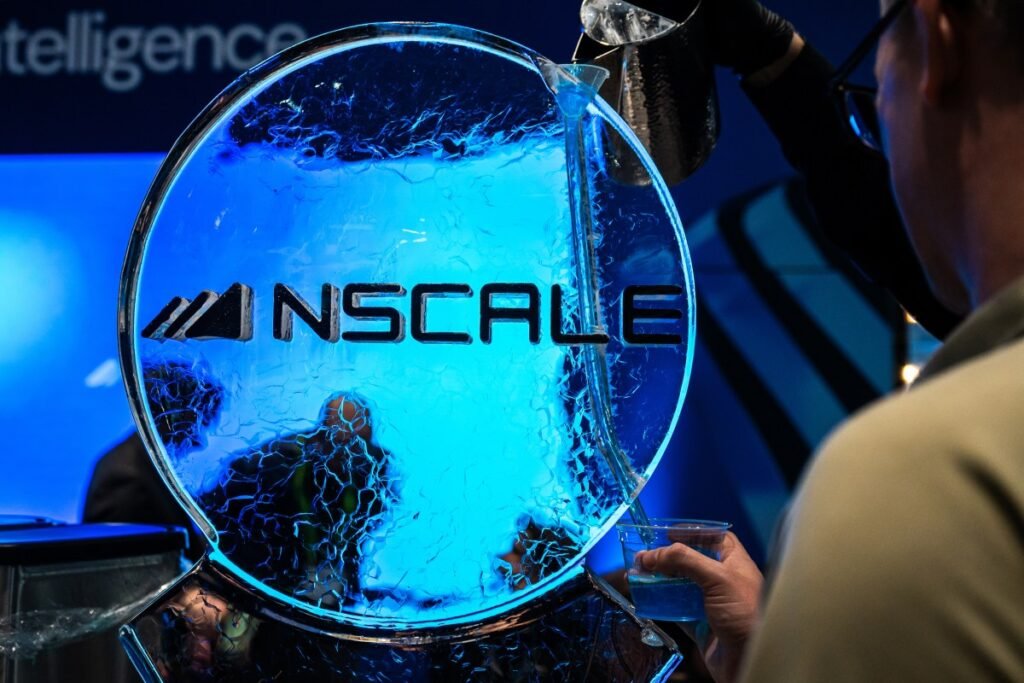Nscale buys Anyscale as it seeks to own more of the AI compute stack Nscale signage on the exhibition floor during the Nvidia GTC conference in San Jose, California.