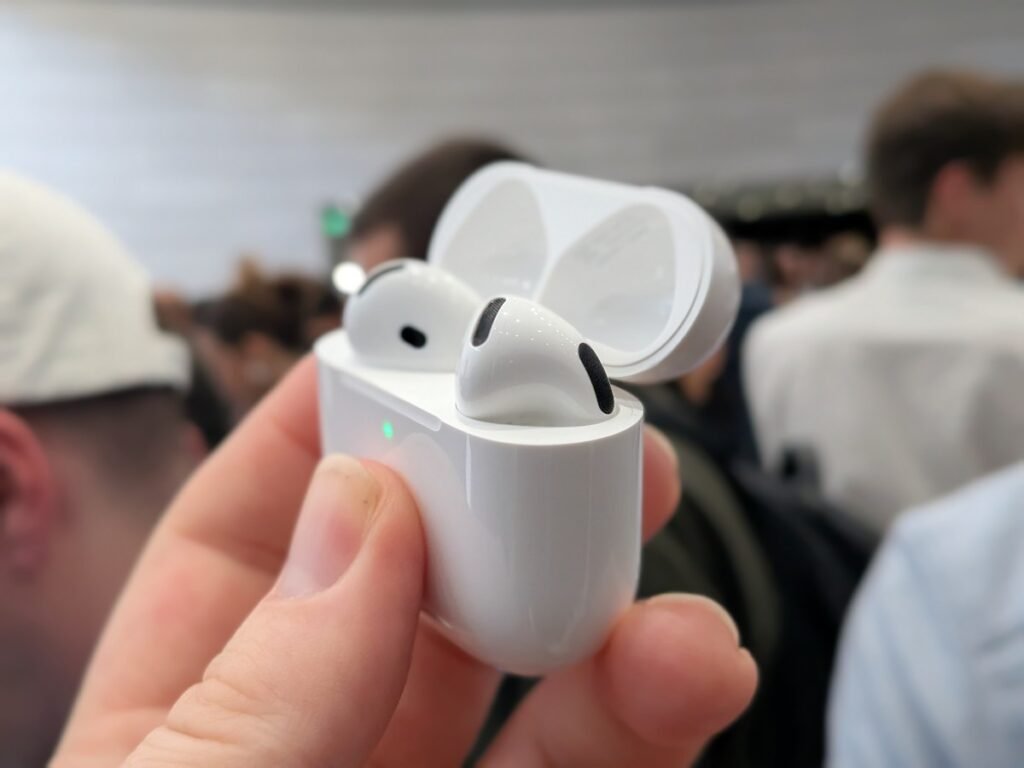 AirPods in a case