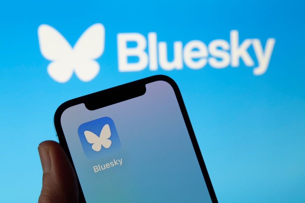 Bluesky now lets you upload 10-minute long videos The image shows the icon of Bluesky, the new decentralized social network created by Twitter co-founder Jack Dorsey.