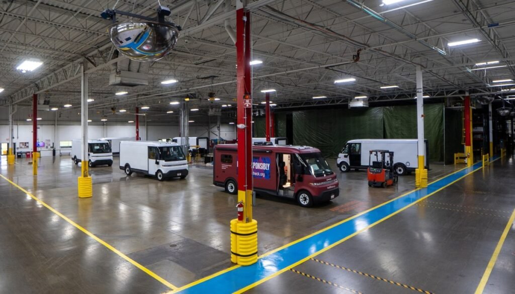 Grounded Detroit facility