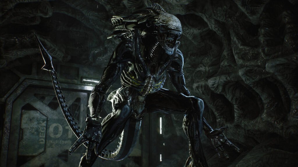 A scene from Aliens: Fireteam Elite