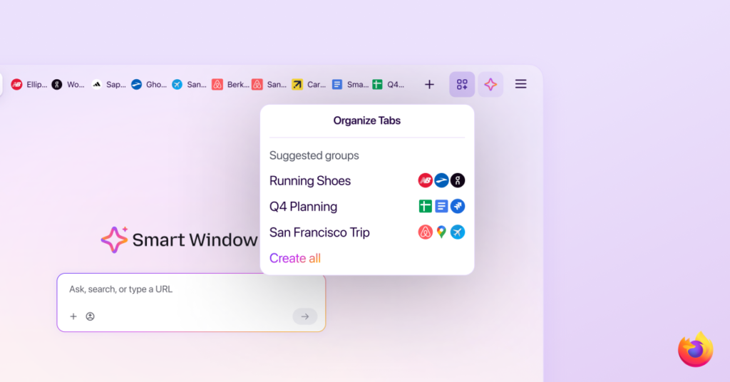 Firefox’s Smart Window promises a better AI browser
