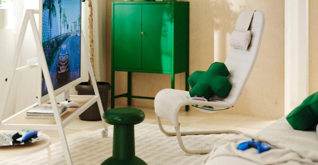 Ikea’s Xbox collection includes a giant thumbstick stool