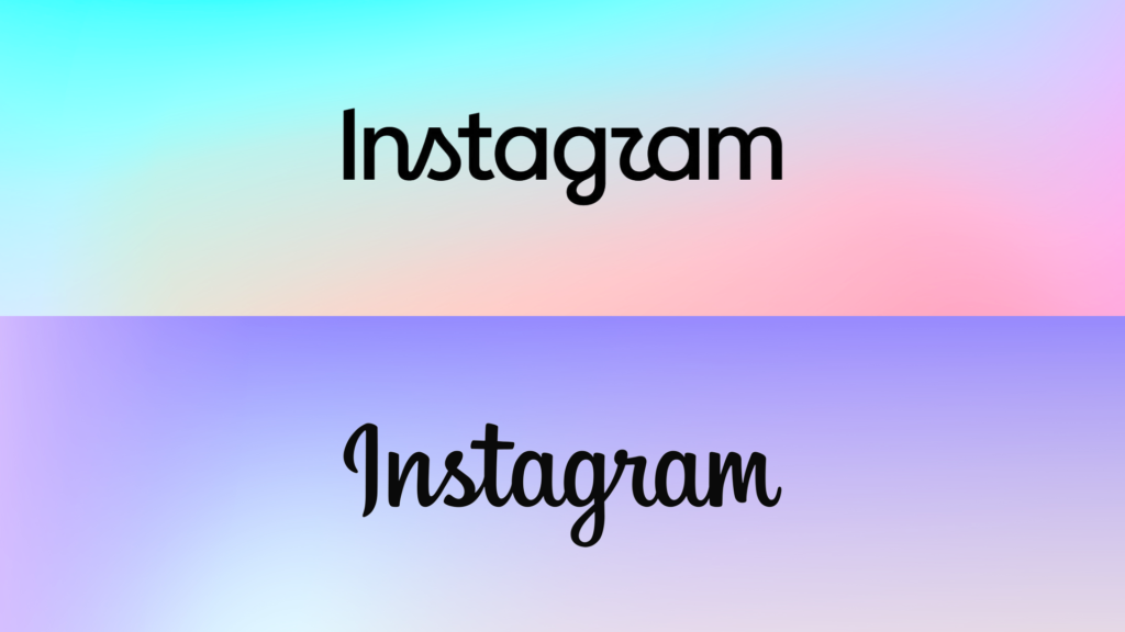 Instagram Has a New Logo for Some Reason A side by side comparison of the old and new Instagram logo.