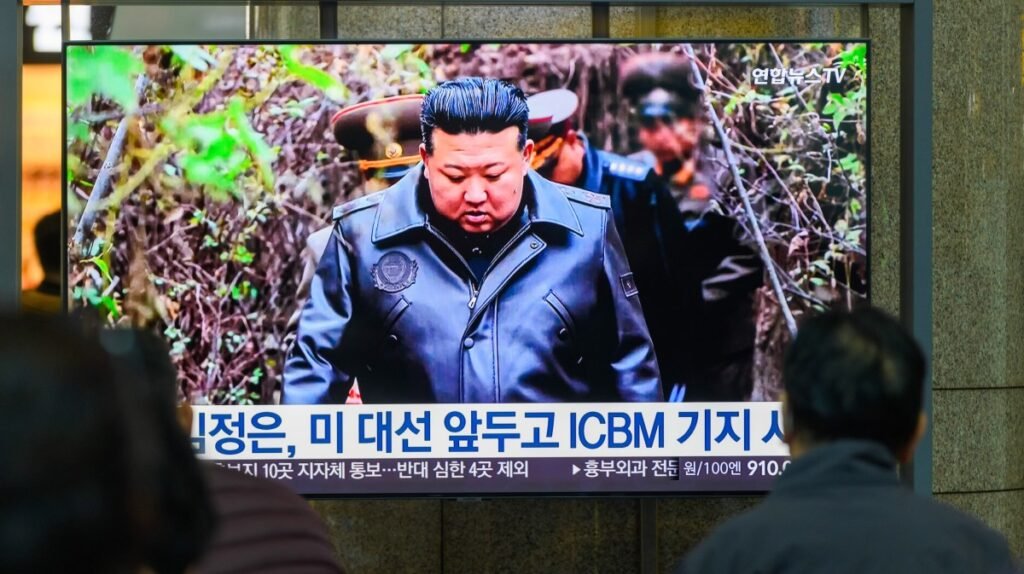North Korean remote IT staffer worked for US government agency, says FBI A 24-hour Yonhapnews TV broadcast at Yongsan Railway Station in Seoul showing North Korean leader Kim Jong Un.