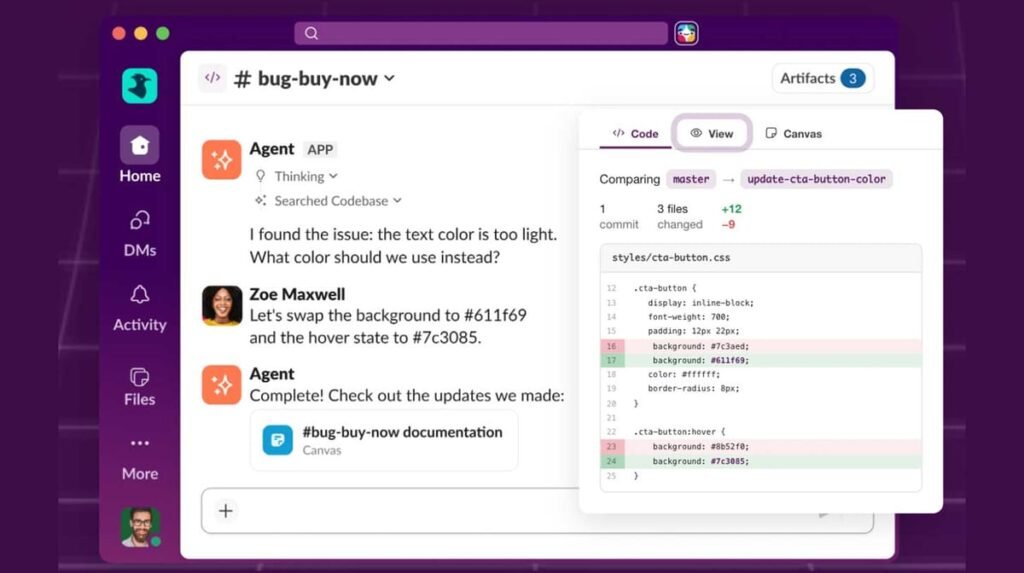 Slack turns coding into a group project