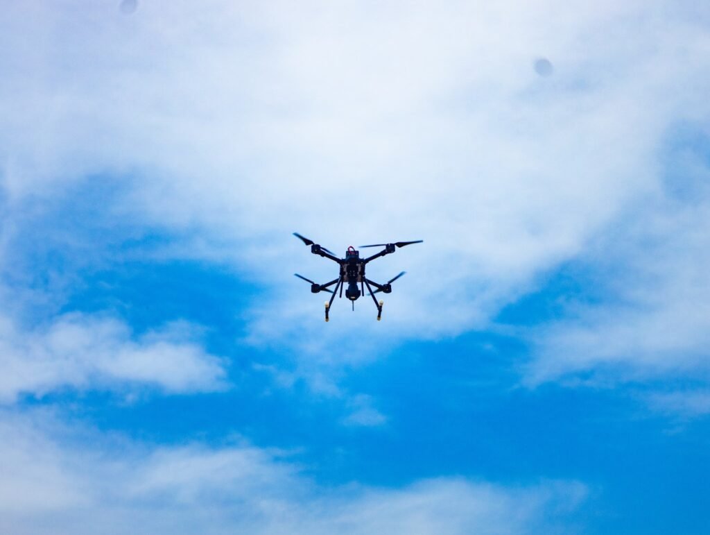Terra Industries drone in flight