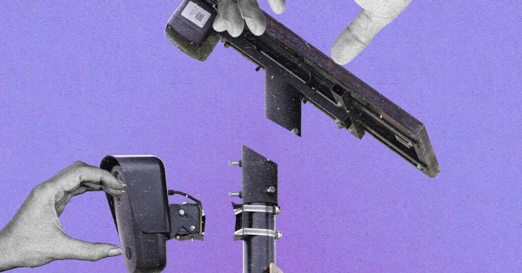 The ‘Guardrail Guy’ Went Viral for Posting About Flock Cameras. Then Someone Destroyed Them