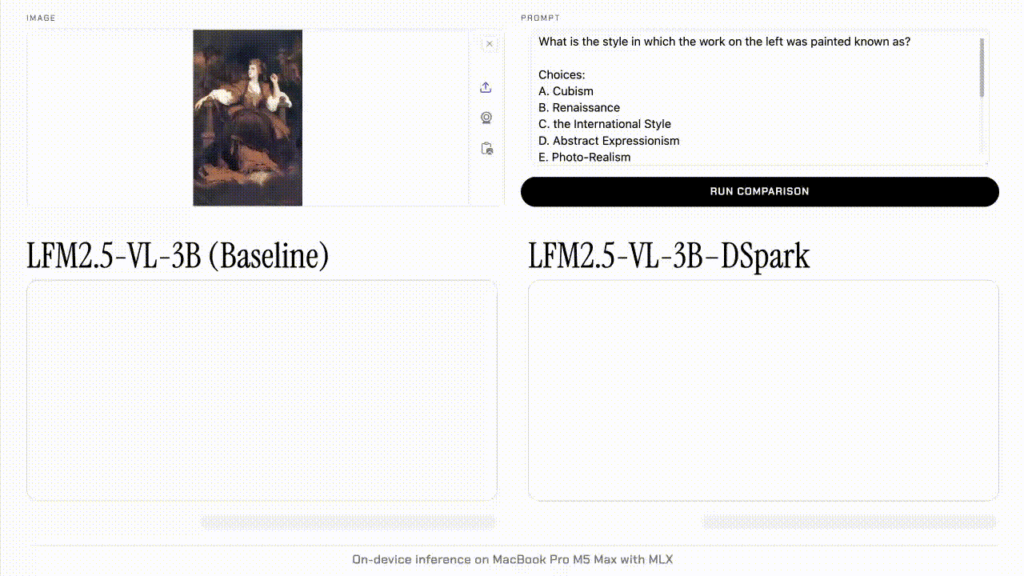 Accelerating vision-language models with LFM2.5-VL-DSpark