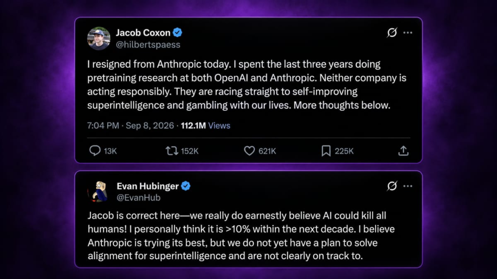 An Anthropic exit becomes an extinction debate