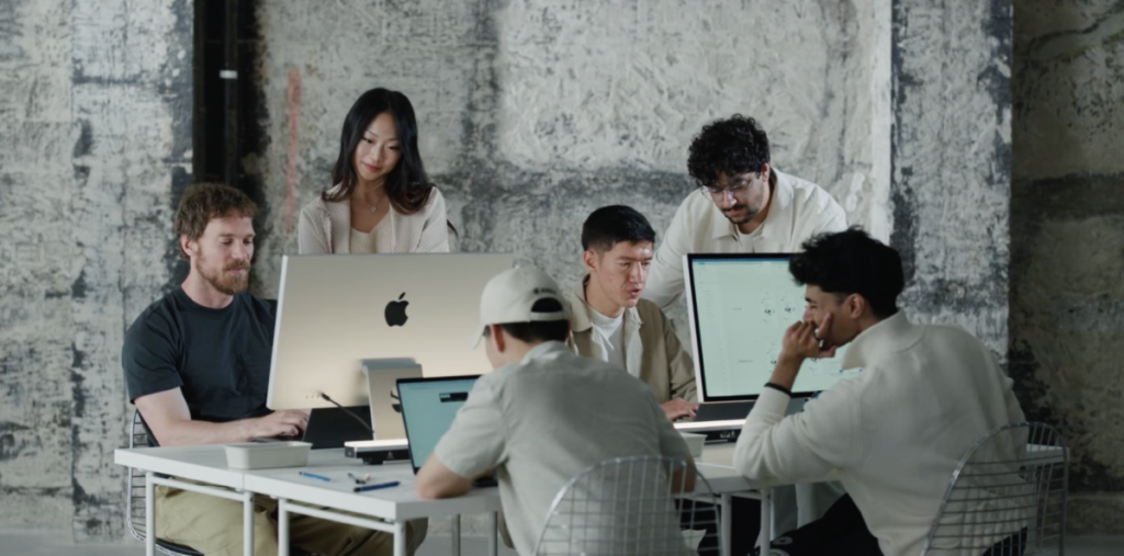 Ando team at work