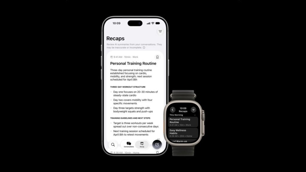 Apple Watch’s new feature listens to your chats and recaps them
