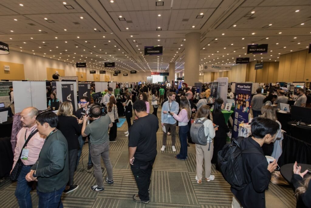 Expo Hall at TechCrunch Disrupt 2025 in San Francisco