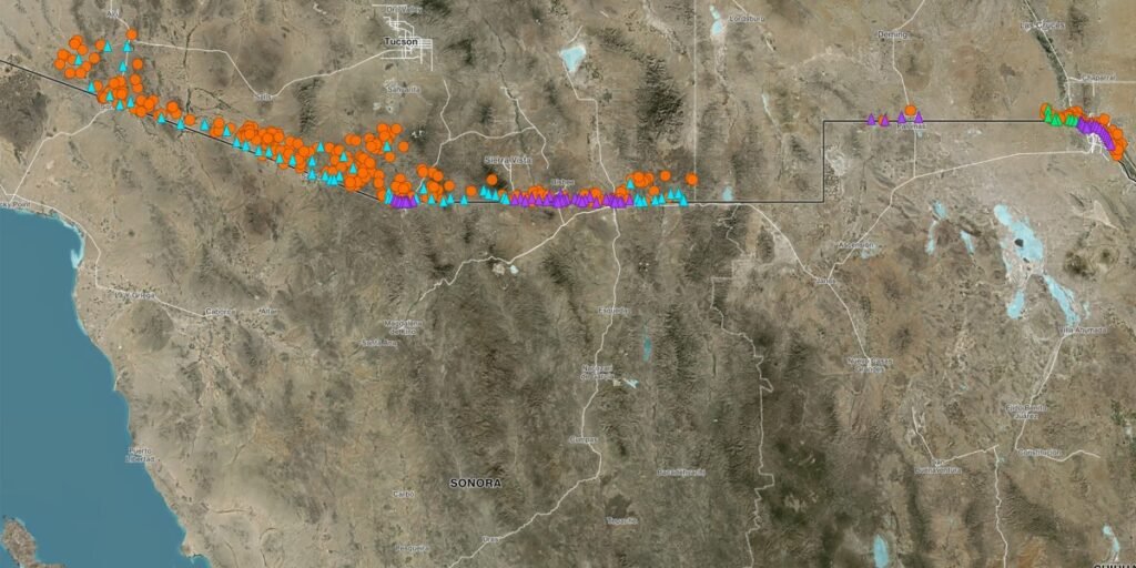 How we made the first comprehensive map of deaths along the US border’s “virtual wall”