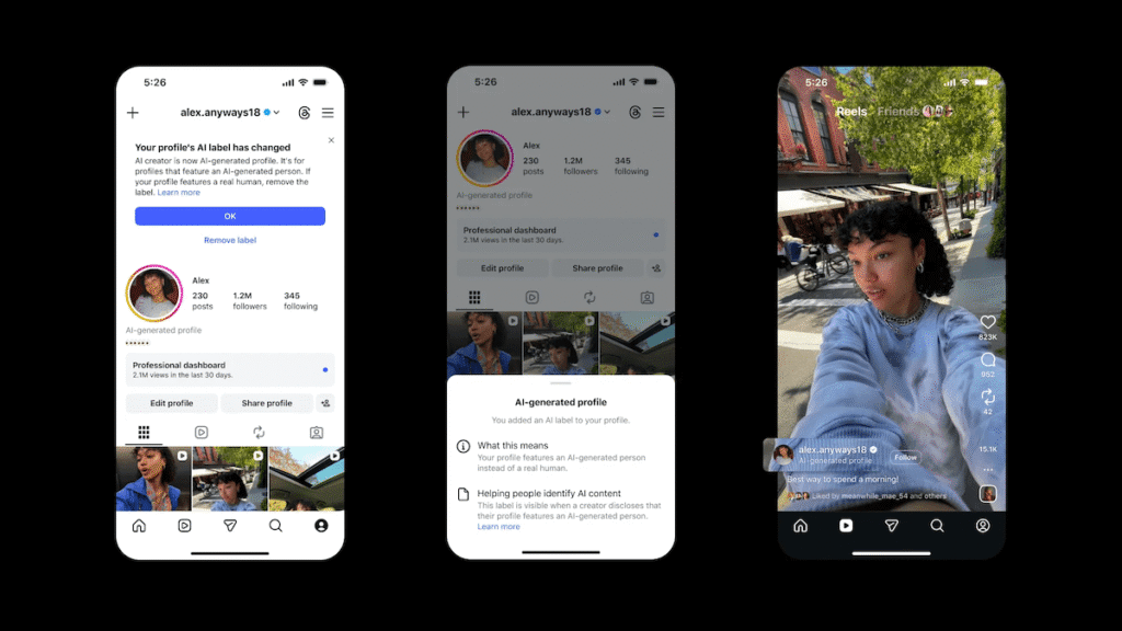 Instagram puts new limits on undisclosed AI profiles Instagram puts new limits on undisclosed AI profiles