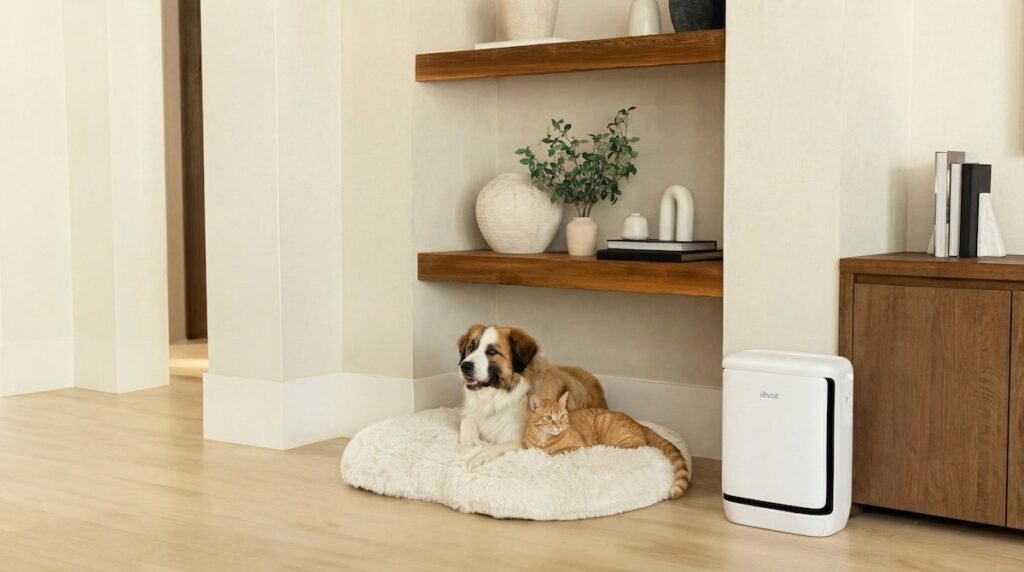 Levoit's new air purifier is for the pet odors that have taken over your apartment