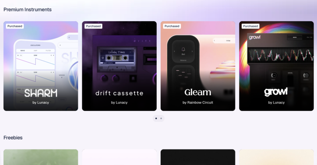 Lunacy Audio Nova is a place to build and sell your own AI-powered music plug-ins