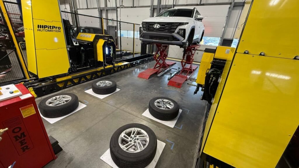 PitPro tire-changing robot