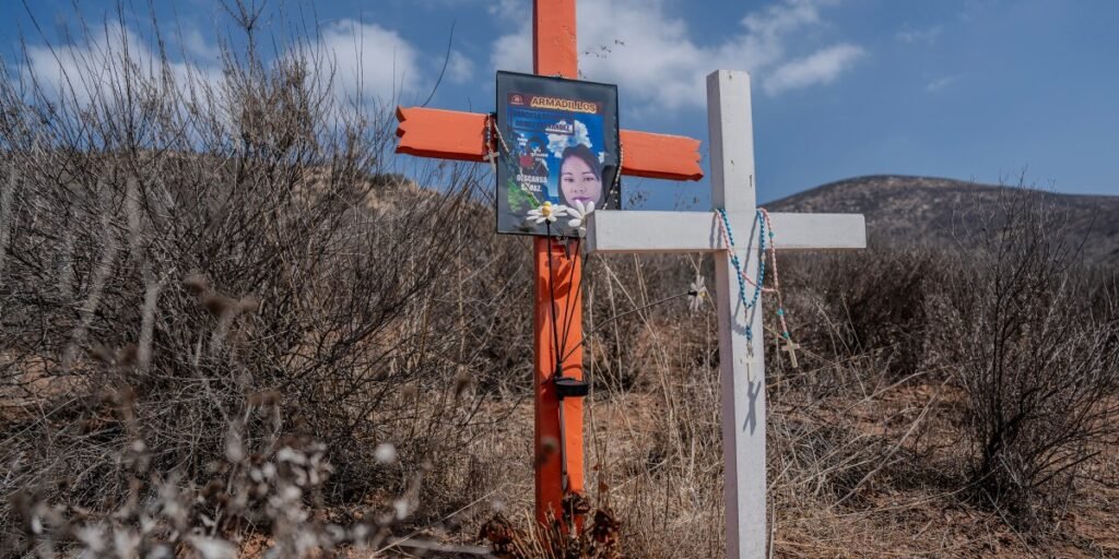 She died at the San Diego border. A surveillance camera was in plain sight