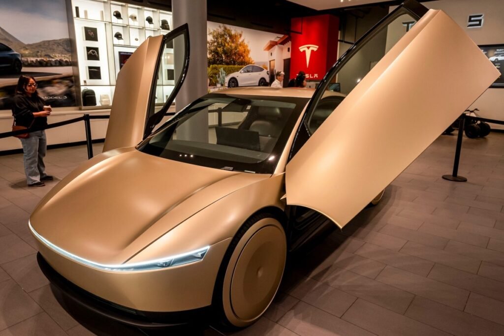 Tesla's Cybercab prototype