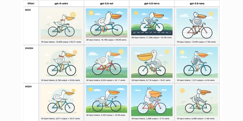 The Pelican comparison grid for Astra is pretty interesting