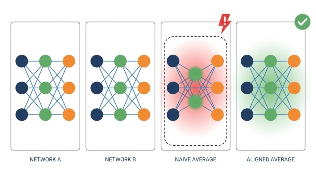 The Symmetry That Breaks Neural Network Averaging The Symmetry That Breaks Neural Network Averaging