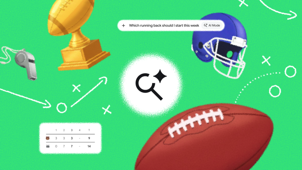 Track your favorite football team with Google Search